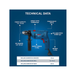Bosch GSB 600 (100 Pcs Kit)