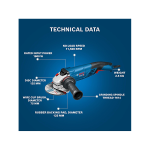 Bosch GWS 18-125 L