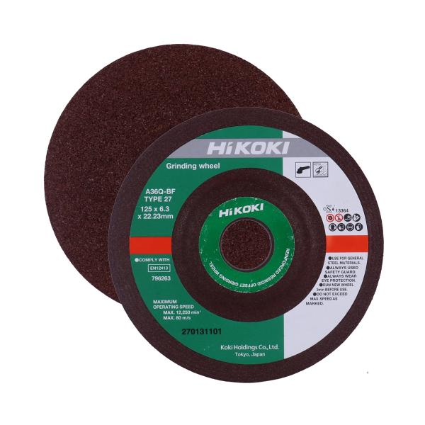 Hitachi 5"X 6.3mm Grinding Wheel